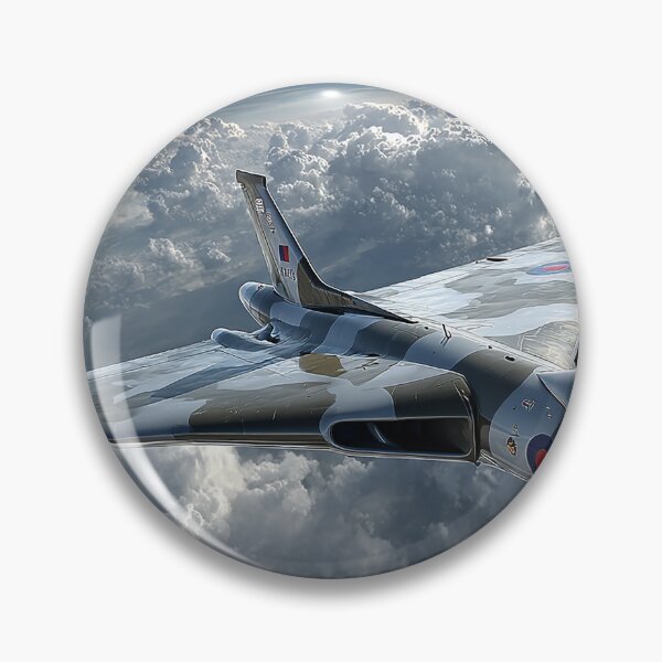 Item preview, RAF Vulcan At Full Power with Clouds Gathering designed and sold by Skyframe Aviation.
