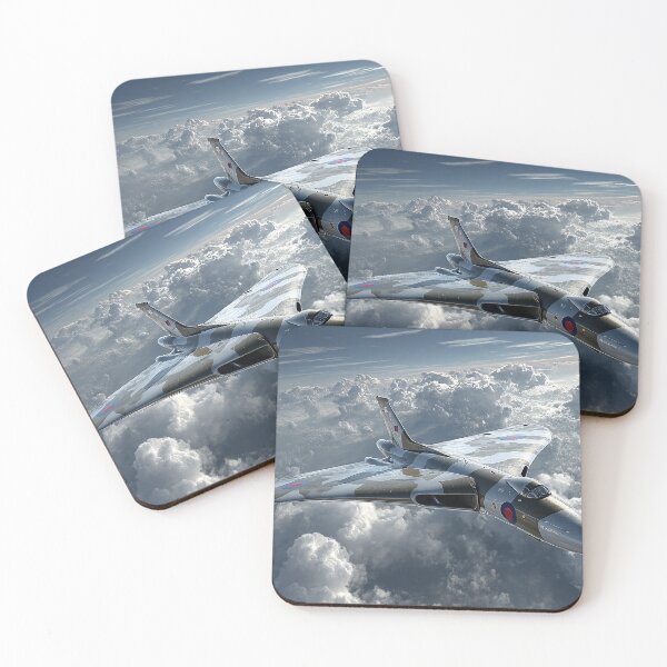 Item preview, RAF Vulcan At Full Power with Clouds Gathering designed and sold by Skyframe Aviation.