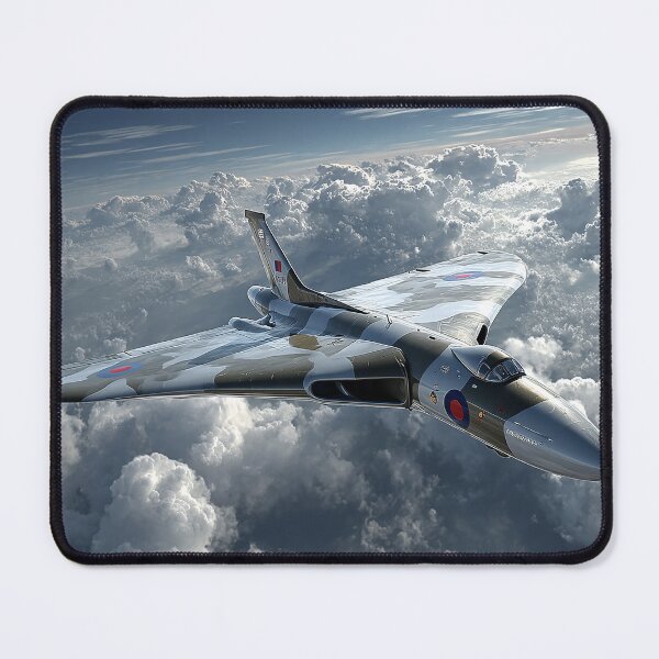 Item preview, RAF Vulcan At Full Power with Clouds Gathering designed and sold by Skyframe Aviation.