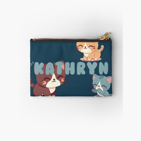 Item preview, Cute Cats and Name Kathryn – Kawaii Personalized Design designed and sold by karolinahinc.
