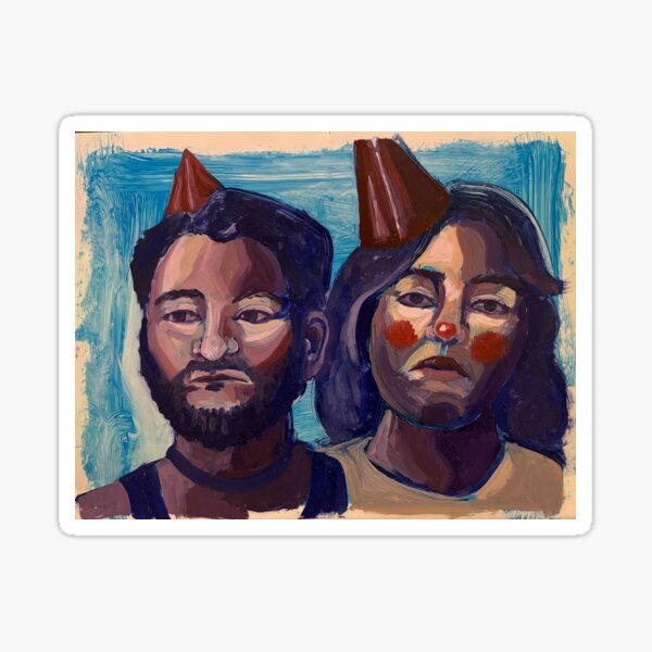 Item preview, Clown Painting designed and sold by gossorio.