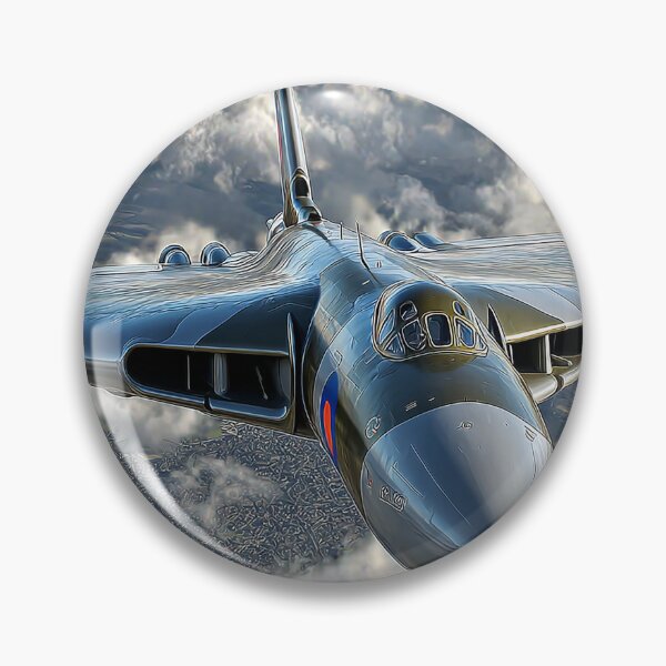 Item preview, Royal Air Force Vulcan Soaring Over the Coast with Thunderous Grace designed and sold by Skyframe Aviation.