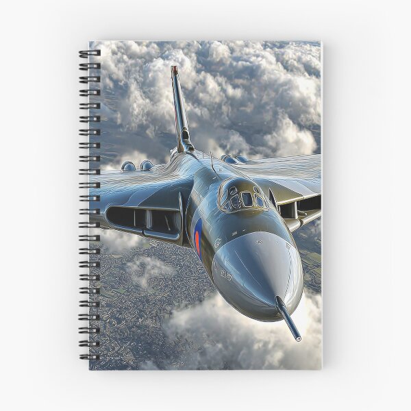 Item preview, Royal Air Force Vulcan Soaring Over the Coast with Thunderous Grace designed and sold by Skyframe Aviation.