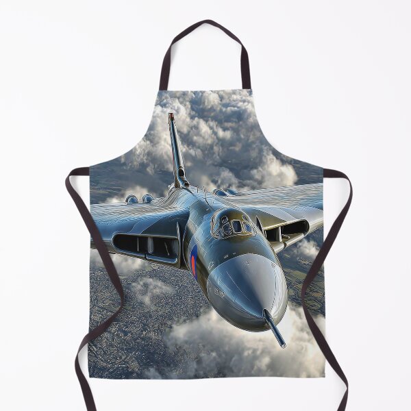 Item preview, Royal Air Force Vulcan Soaring Over the Coast with Thunderous Grace designed and sold by Skyframe Aviation.