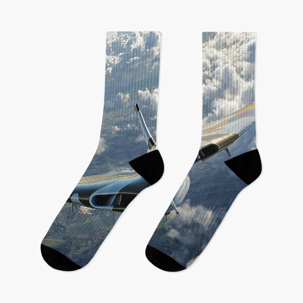 Item preview, Delta Wing Vulcan In Flight Over the Cold War Landscape designed and sold by Skyframe Aviation.