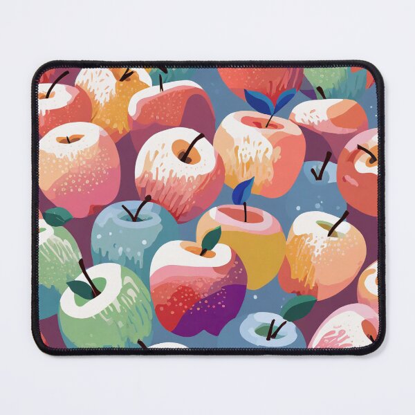 Item preview, pile of red and green apples, beautiful fabric pattern, picture, graphic, wonderful illustration designed and sold by gulka8.