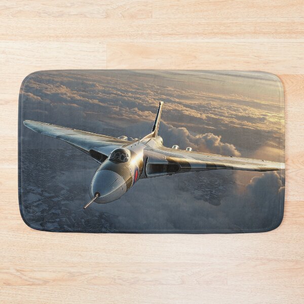 Item preview, RAF Vulcan On Final Approach Under a Brooding Sky designed and sold by Skyframe Aviation.