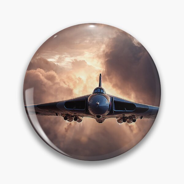Item preview, Vulcan Aircraft On a Historic Flight with Clouds Gathering designed and sold by Skyframe Aviation.