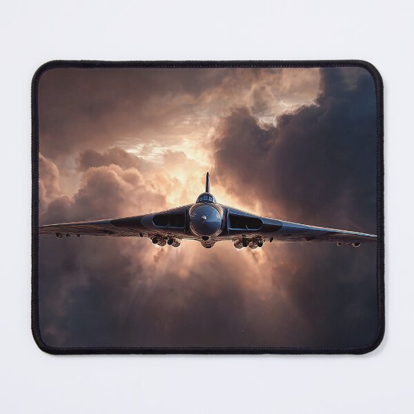 Item preview, Vulcan Aircraft On a Historic Flight with Clouds Gathering designed and sold by Skyframe Aviation.