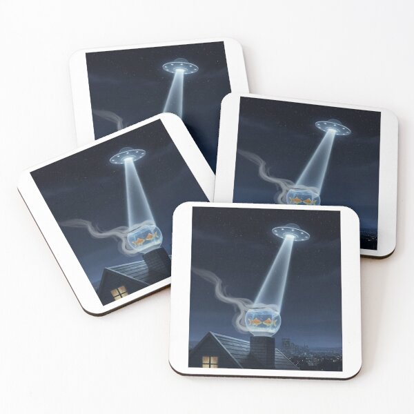 Item preview, Alien abductions - fish? designed and sold by GiftiqueNook.