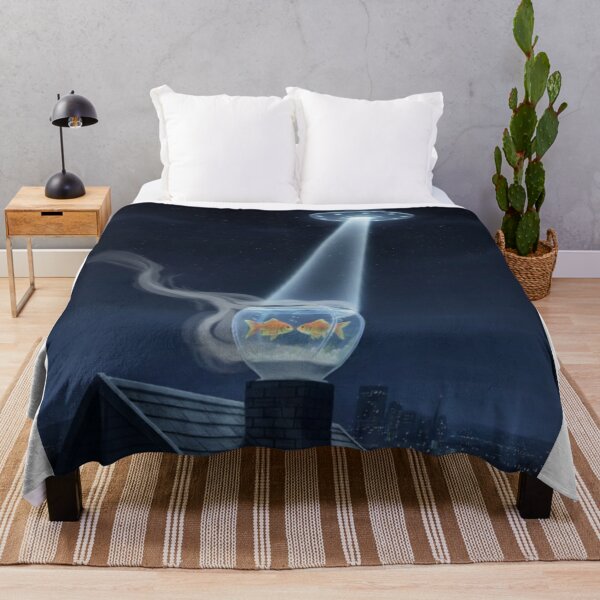 Item preview, Alien abductions - fish? designed and sold by GiftiqueNook.