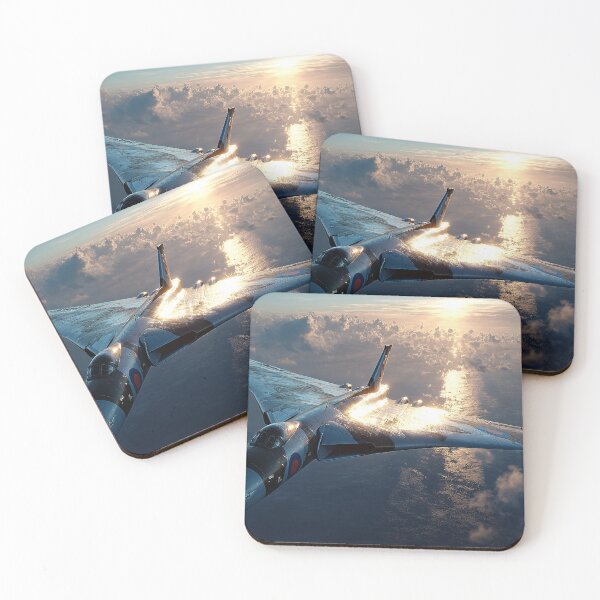Item preview, The Vulcan Bomber In Flight in Stealthy Silence designed and sold by Skyframe Aviation.