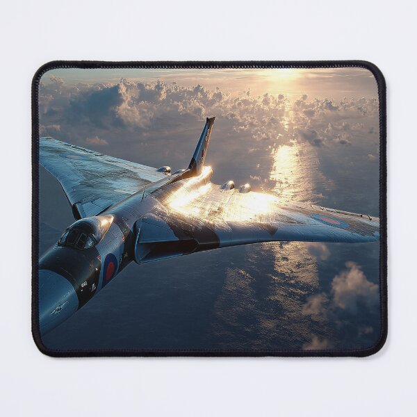 Item preview, The Vulcan Bomber In Flight in Stealthy Silence designed and sold by Skyframe Aviation.