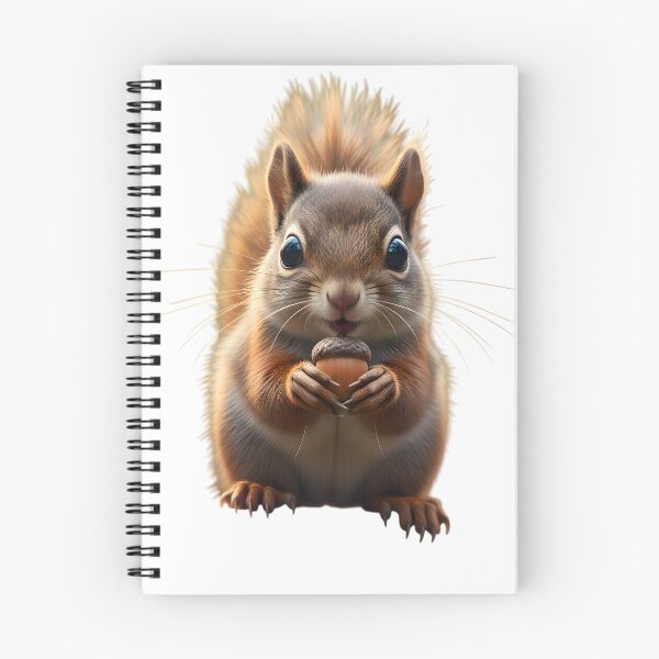 Item preview, Cute Red Squirrel with Acorn – Adorable Wildlife Portrait designed and sold by YASS@.