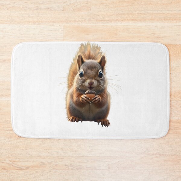 Item preview, Cute Red Squirrel with Acorn – Adorable Wildlife Portrait designed and sold by YASS@.