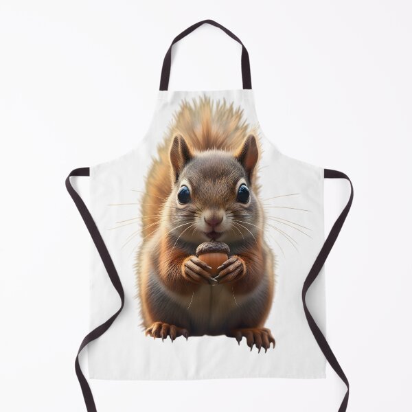 Item preview, Cute Red Squirrel with Acorn – Adorable Wildlife Portrait designed and sold by YASS@.