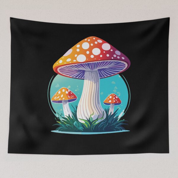 Item preview, Colorful Polka Dot Mushroom Tee | Psychedelic Fungi  designed and sold by Graphodesia.
