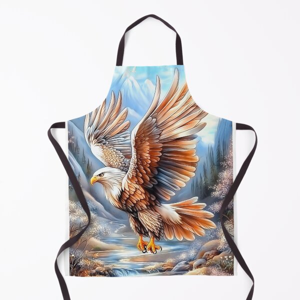 Item preview, Majestic Eagle in Mountain Landscape designed and sold by PetsArt.