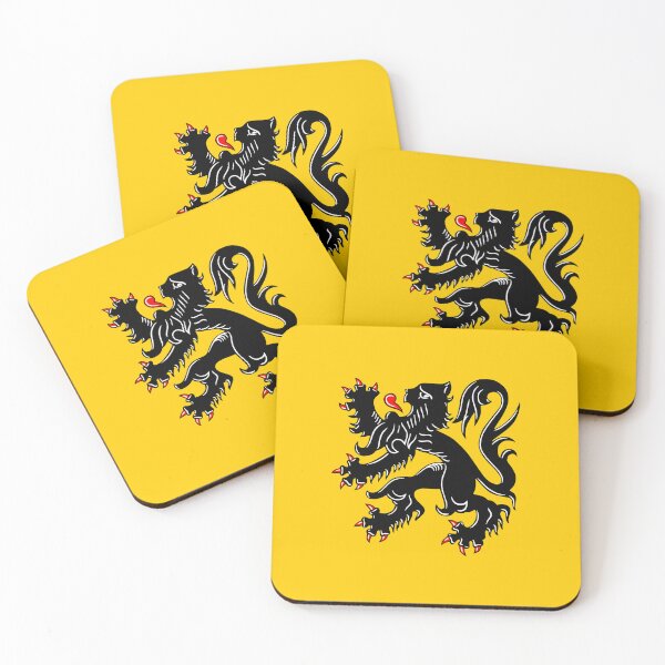 Item preview, Flemish lion from the flag of Flanders - Europe / Spain designed and sold by cvelasco88.