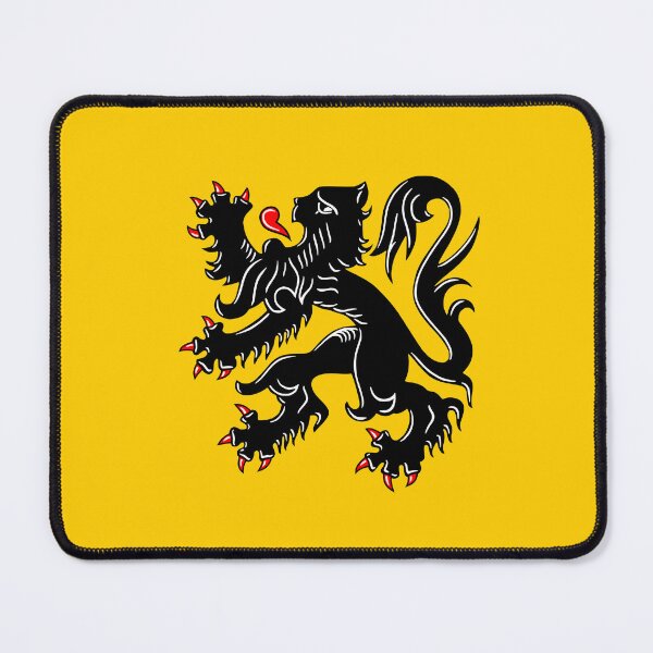 Item preview, Flemish lion from the flag of Flanders - Europe / Spain designed and sold by cvelasco88.