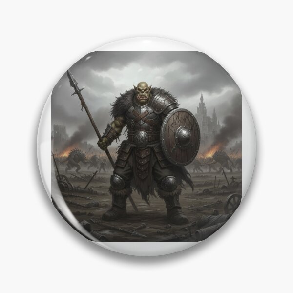Item preview, Krozug, the Iron-Tusk War-Boss of the Bloody-Hand Clan designed and sold by BlingandGifts.