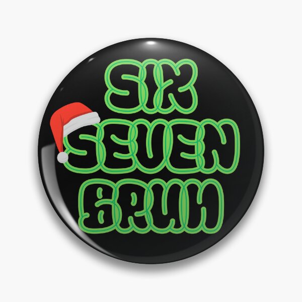 Item preview, Six Seven Bruh Santa designed and sold by DesignbyOla.