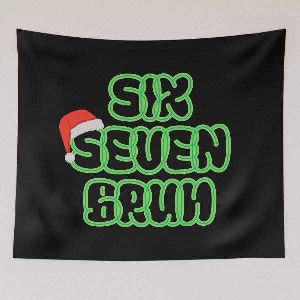 Item preview, Six Seven Bruh Santa designed and sold by DesignbyOla.