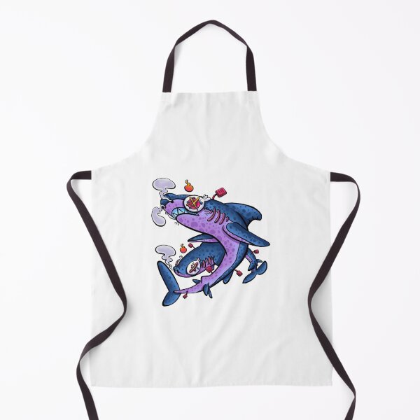 Item preview, Shark Cartoon Chaos Sea Creatures Vibe designed and sold by Oniyasha.