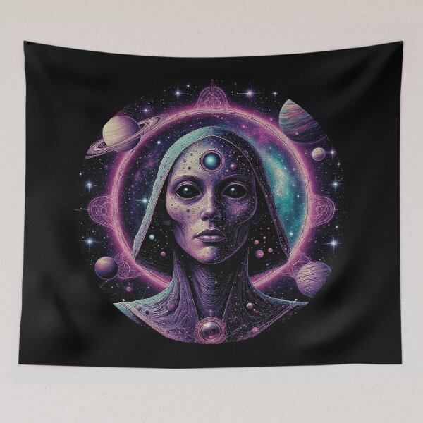 Item preview, Purple Cosmic Wisdom. Sorceress in Space designed and sold by PeasyEasy.