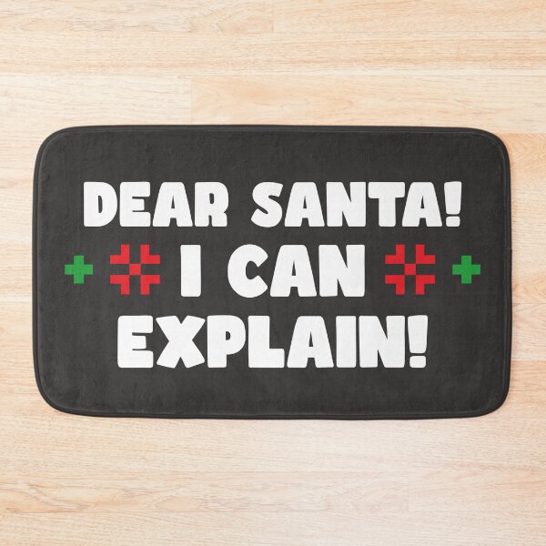 Item preview, Dear Santa I Can Explain Funny Christmas Gift designed and sold by Plant On Demand.