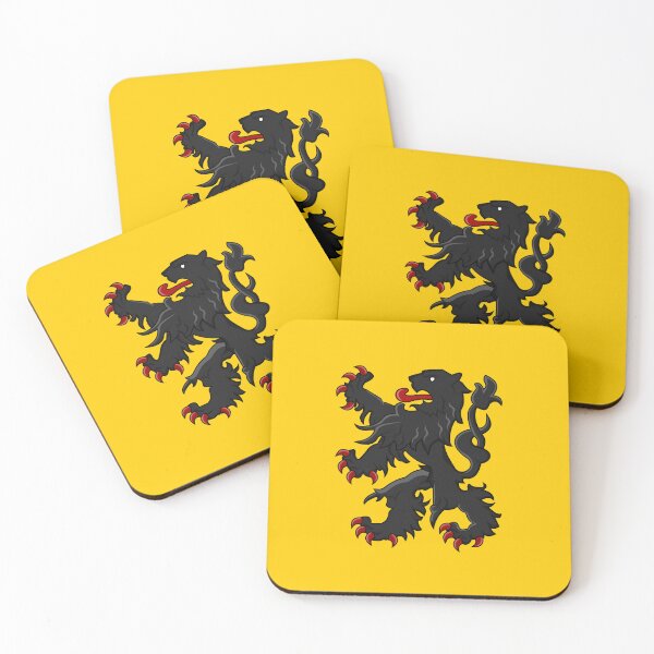 Item preview, Flemish lion from the flag of Flanders - Europe / Spain designed and sold by cvelasco88.