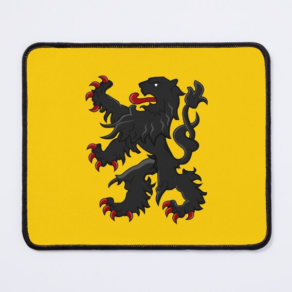 Item preview, Flemish lion from the flag of Flanders - Europe / Spain designed and sold by cvelasco88.