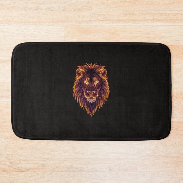 Item preview, Majestic Neon Lion – Glowing Futuristic Art of Strength and Royalty designed and sold by BoB-66.