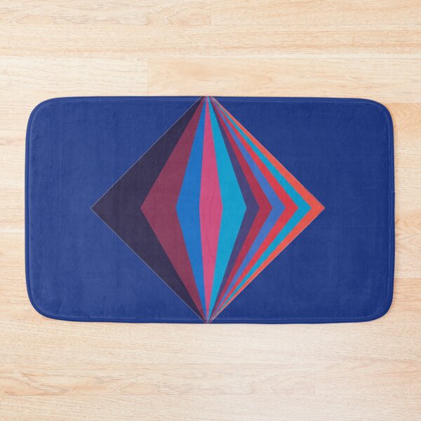 Item preview, Copy of Geometric Diamond Fine Art Poster – Modern Abstract Blue & Green Wall Art Print designed and sold by paulo silveira.