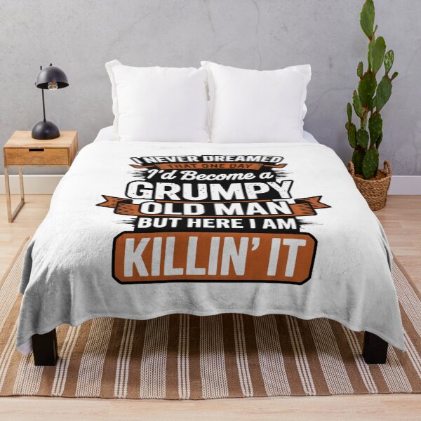 Item preview, Grumpy Old Man T-Shirt | Funny Vintage Quote Shirt for Men | Killin’ It Humor Tee designed and sold by KBDesignLab.