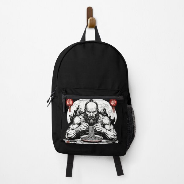 Item preview, Chinese Bodybuilder Eats Ramen. Armrestler Eats Noodles. Chinese Food. Strong Man. designed and sold by PeasyEasy.