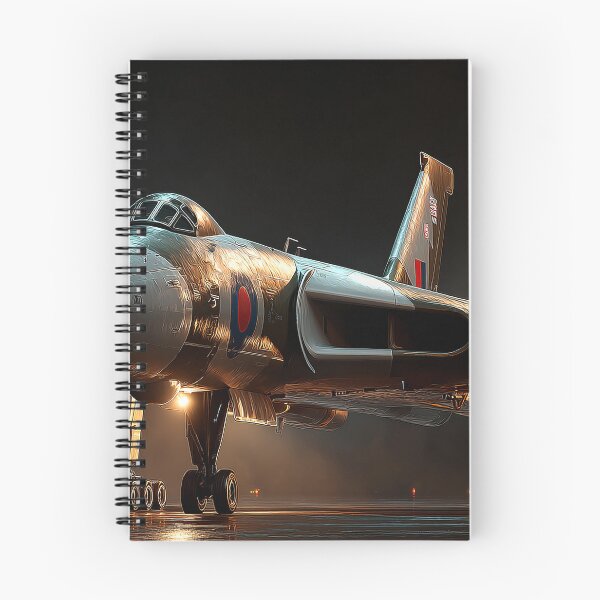 Item preview, British Vulcan At Dawn in Low Visibility designed and sold by Skyframe Aviation.