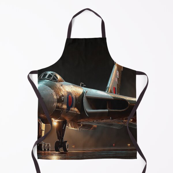 Item preview, British Vulcan At Dawn in Low Visibility designed and sold by Skyframe Aviation.