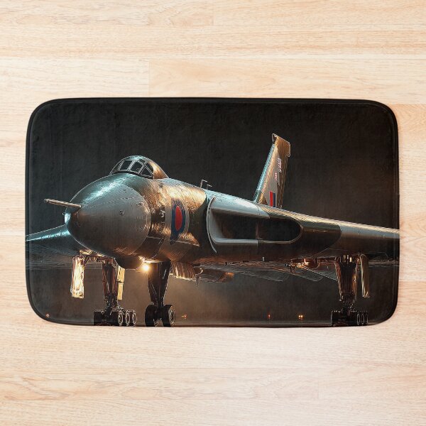 Item preview, British Vulcan At Dawn in Low Visibility designed and sold by Skyframe Aviation.