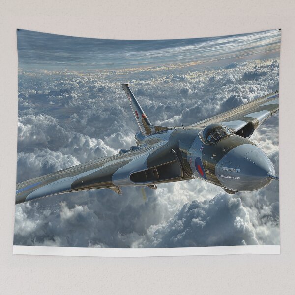 Item preview, Delta Wing Vulcan In Motion in Stealthy Silence designed and sold by Skyframe Aviation.