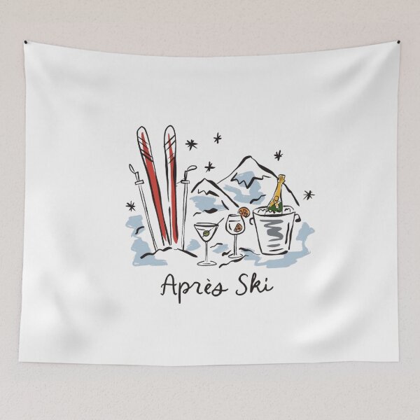Item preview, Apres Ski Winter Party Mountain Vibes designed and sold by Oniyasha.
