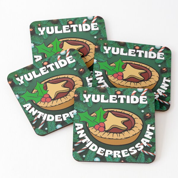 Item preview, Mince Pies are a Natural Yuletide Antidepressant.  designed and sold by MPC-Mince-Pies.