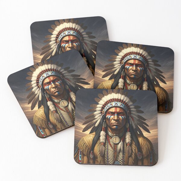 Item preview, Spirit of the Warrior – Native American Strength and Honor designed and sold by PawPrintedArt.
