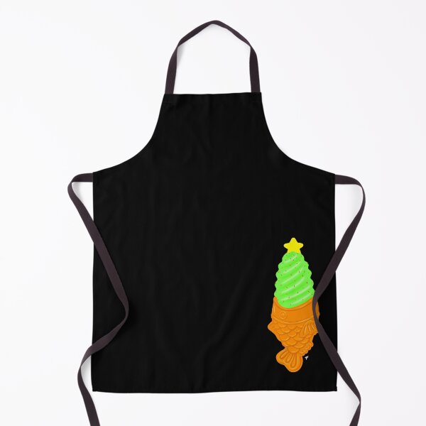 Item preview, Taiyaki Christmas - Black Background  designed and sold by The Abysmall.