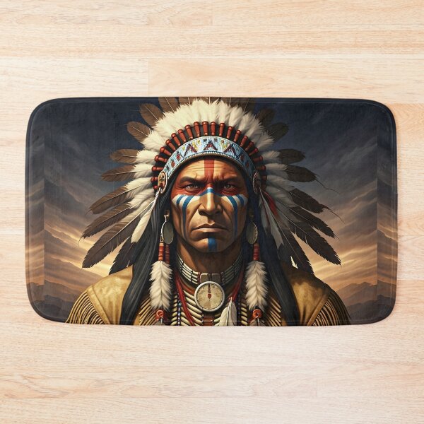 Item preview, Spirit of the Warrior – Native American Strength and Honor designed and sold by PawPrintedArt.
