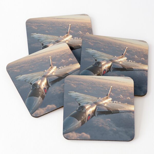 Item preview, Legendary Vulcan At Full Power in the Glow of Sunset designed and sold by Skyframe Aviation.