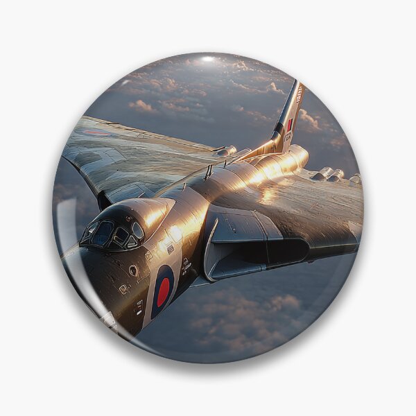 Item preview, Legendary Vulcan At Full Power in the Glow of Sunset designed and sold by Skyframe Aviation.