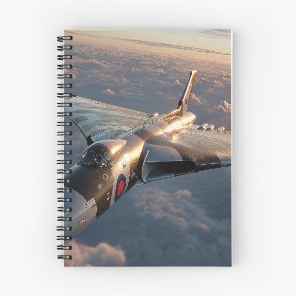 Item preview, Legendary Vulcan At Full Power in the Glow of Sunset designed and sold by Skyframe Aviation.
