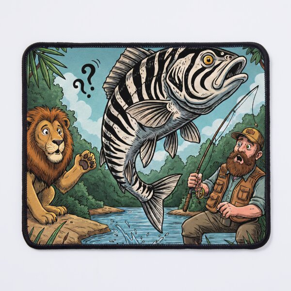 Item preview, URBAN ROGUE - Zebra Fish designed and sold by Urbanrogue&co.