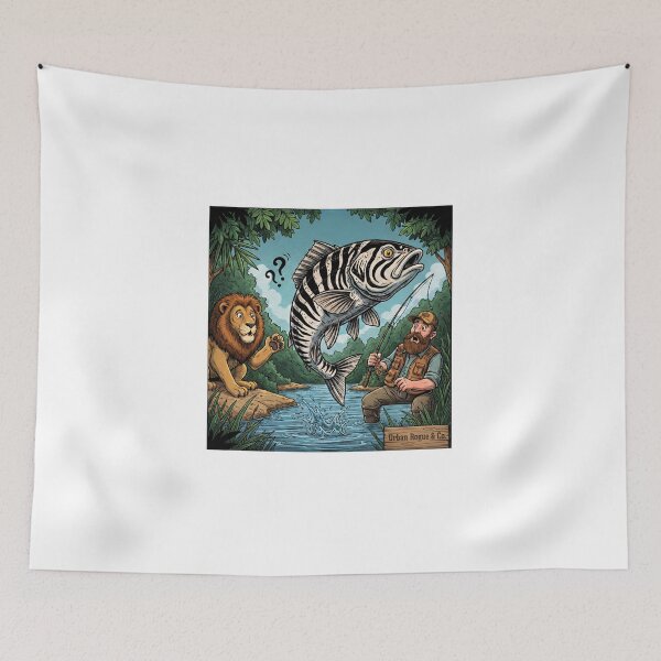 Item preview, URBAN ROGUE - Zebra Fish designed and sold by Urbanrogue&co.